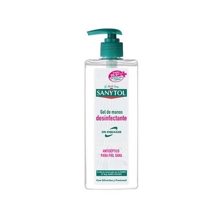 Gel hidroalcoholico SANYTOL higienizante 500ml