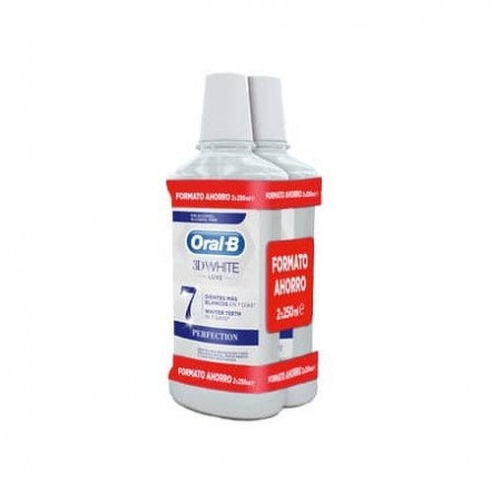 Enjuague  ORAL-B  3D luxe  500ml 2x1