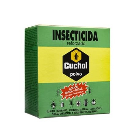 Insecticida CUCHOL polvo caja 500 gr.  (reforzado)
