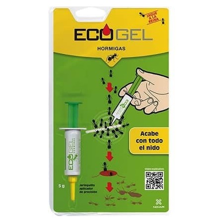 Jeringa ECOGEL hormigas 5 gr.