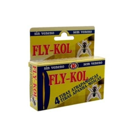 Tiras atrapamoscas FLY-KOL 4 uds.