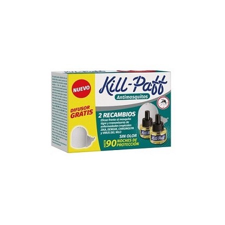 Insecticida KILL PAFF  aparato +2 recambios