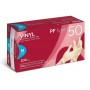 GLOVELY VINYL PF 50 GUANTES DESECHABLES DE PVC SIN POLVO