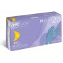 GLOVELY TPEGLOW PF 20 GUANTES DESECHABLES SIN POLVO