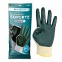 CUATROGASA Guantes de soporte nitrilo verde
