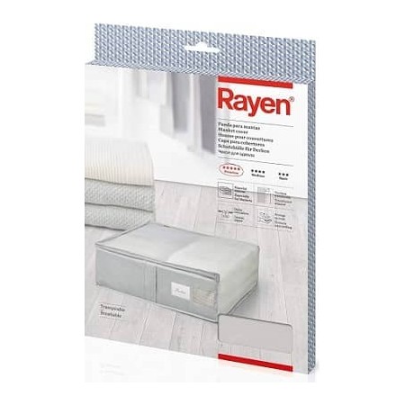 RAYEN, funda para mantas con cremallera (65x55x20)cm