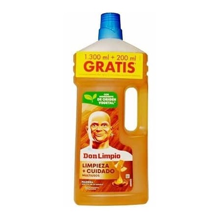 Limpiador  DON LIMPIO, madera 1,300+200ml