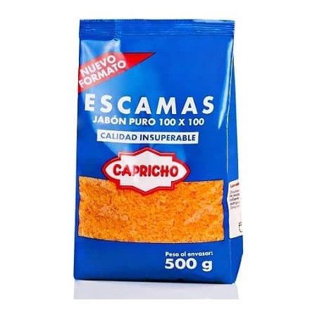Jabón CAPRICHO escamas 500 gr (jabón puro)