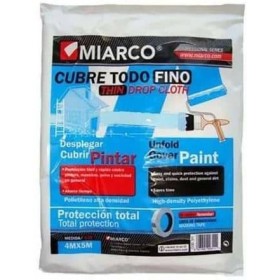 Plástico cubretodo 4x5m fino 7 micras