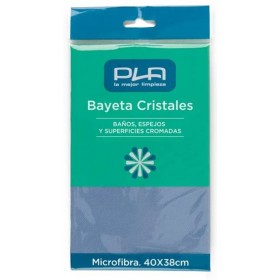 Bayeta PLA cristales azul microfibra (40x38)