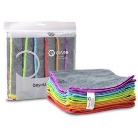 Bayeta CISNE microfibras gris 6 uds