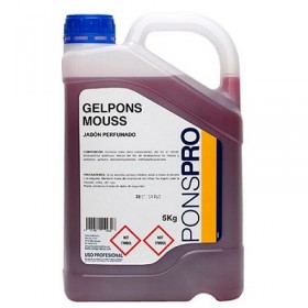 Jabón manos PONS mouss perfumado 5 kg.