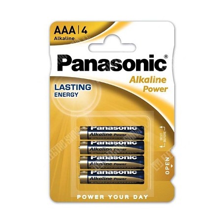 PILA PANASONIC AAA LR3 PLUS 4 (ALCALINA)